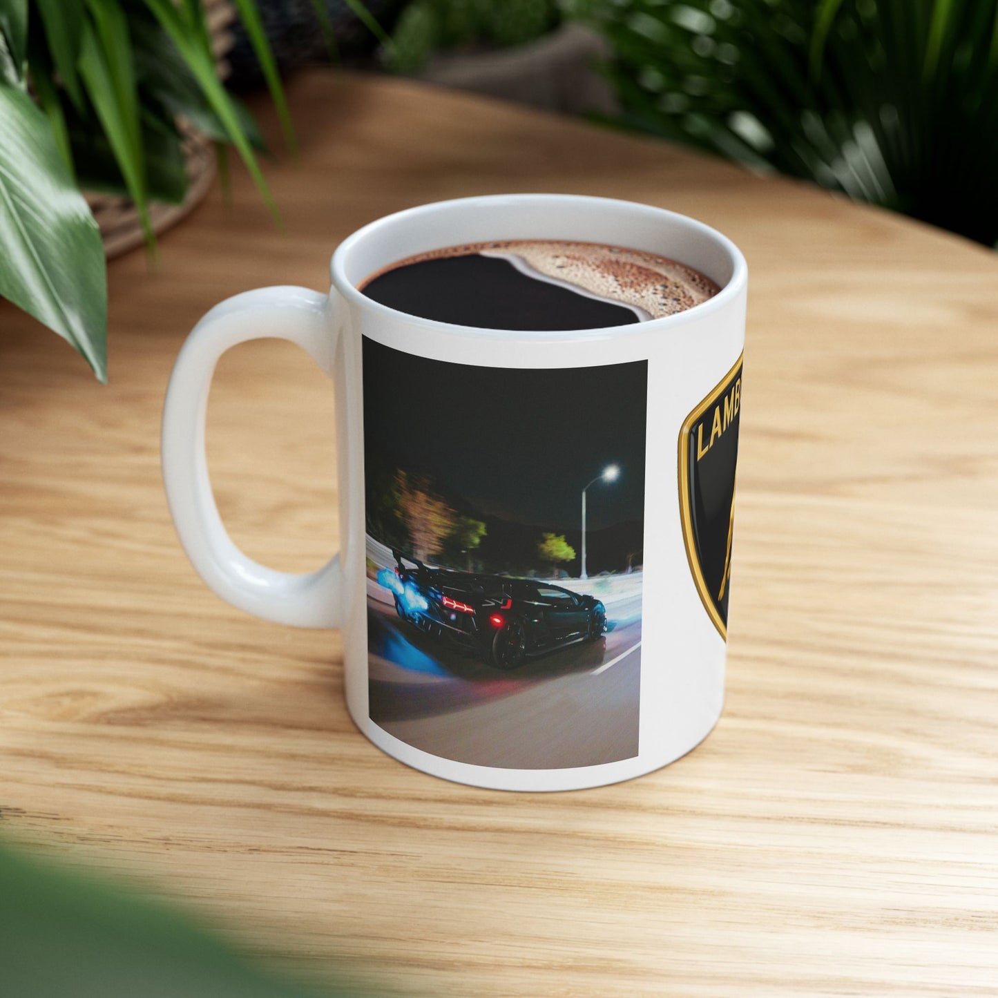 Lamborghini Aventador SVJ - White Mug