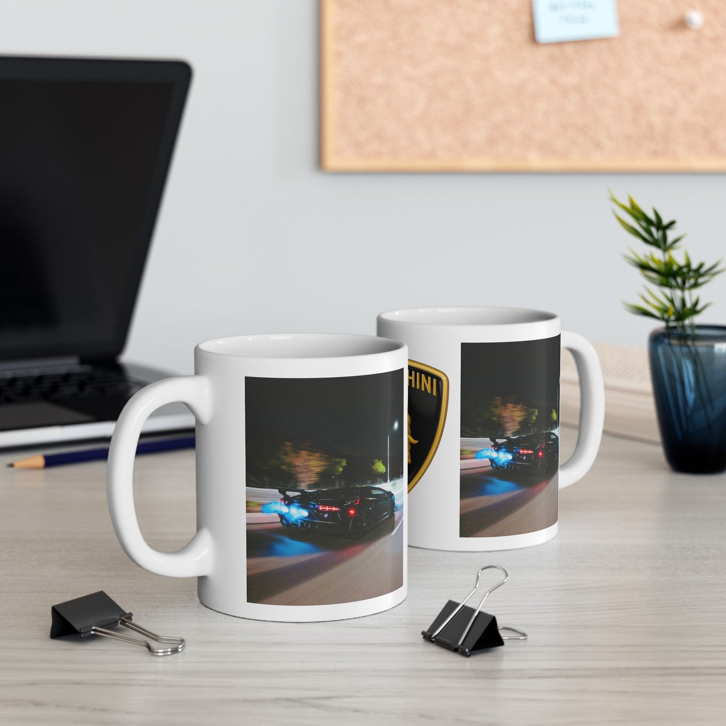 Lamborghini Aventador SVJ - White Mug