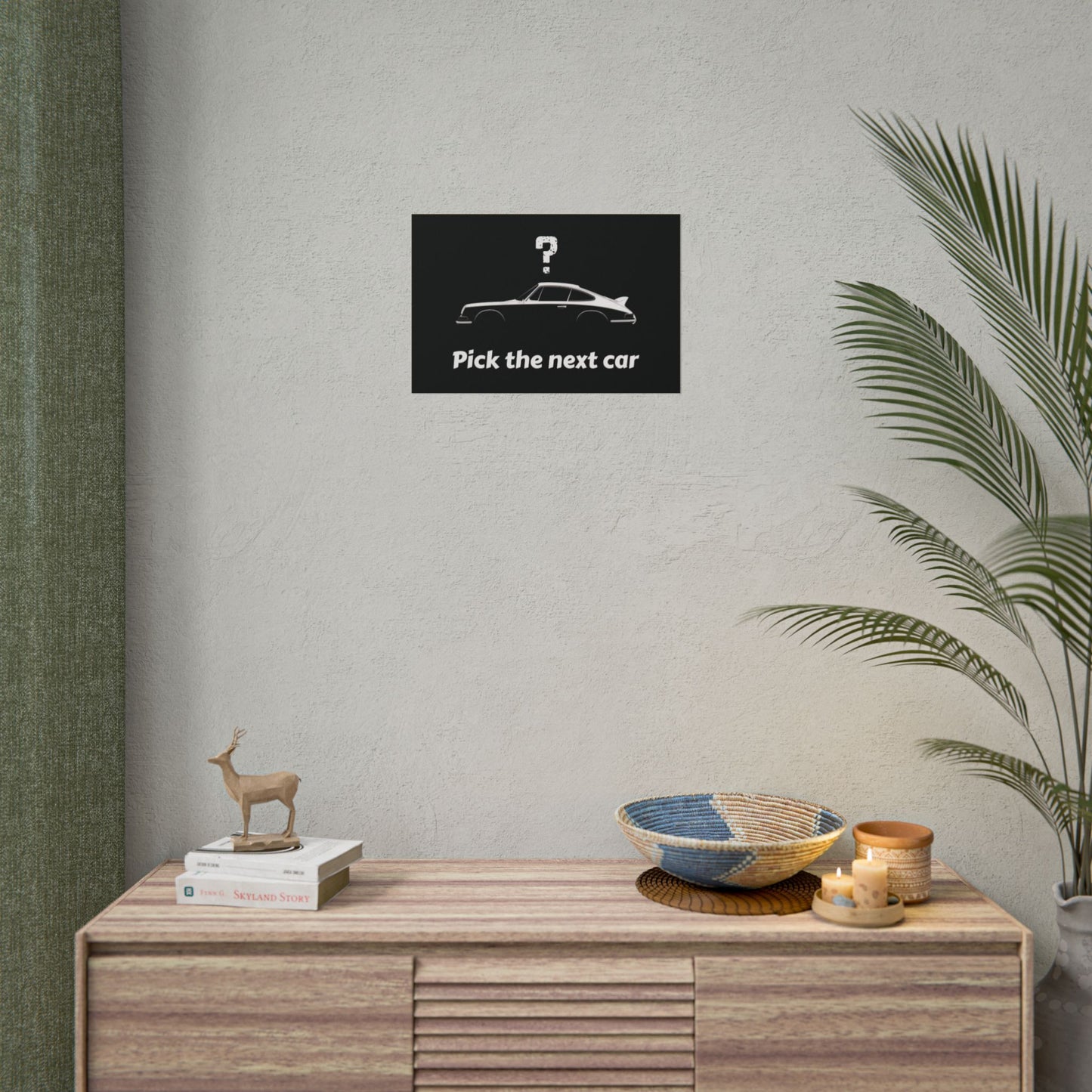 Pick your favourite car and we'll do the rest - Rolled Poster