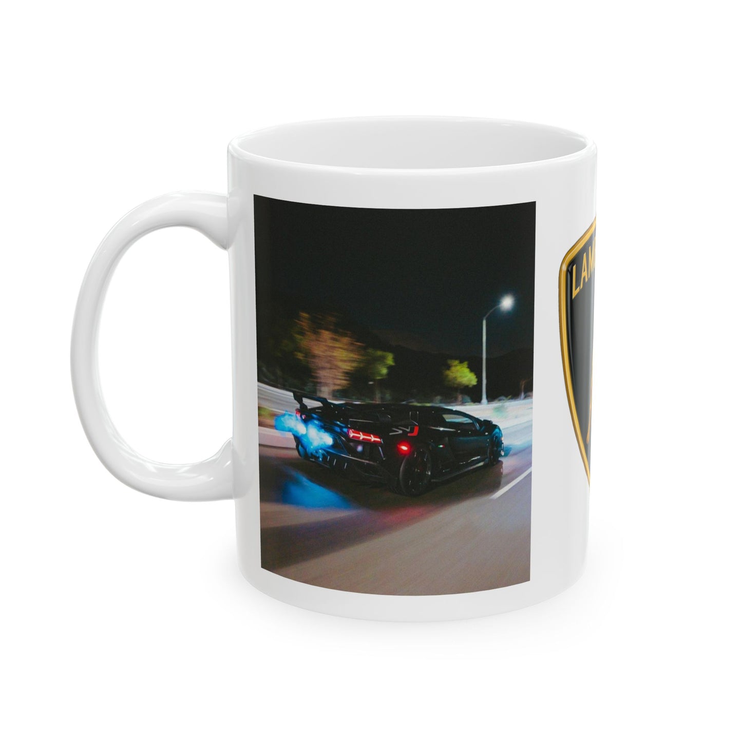 Lamborghini Aventador SVJ - White Mug