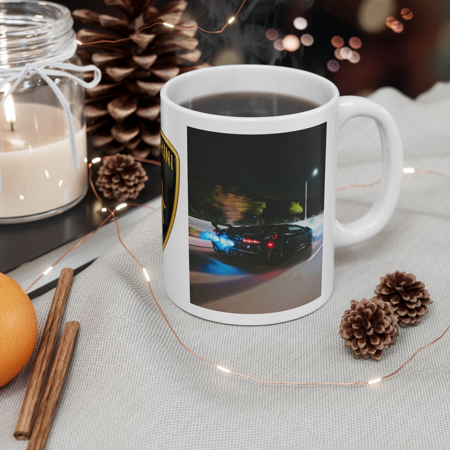 Lamborghini Aventador SVJ - White Mug