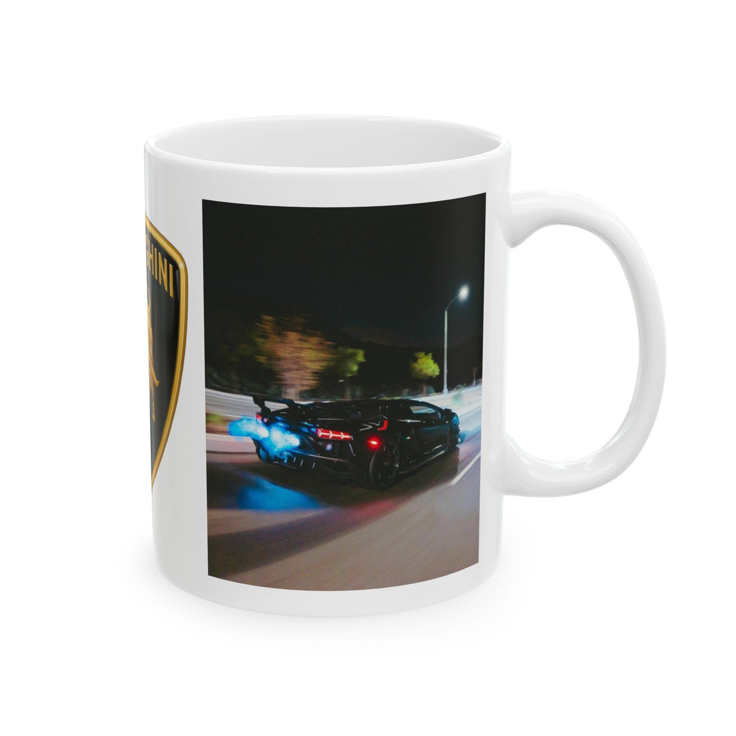 Lamborghini Aventador SVJ - White Mug
