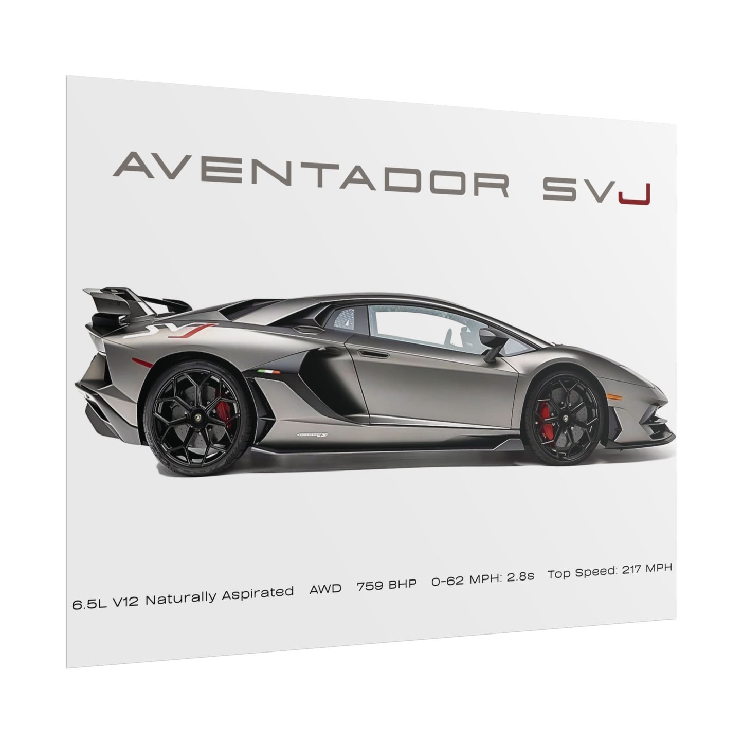 Lamborghini Aventador SVJ